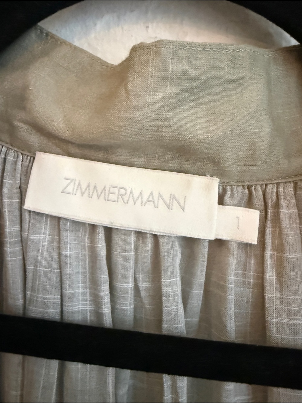 Zimmermann Lexi Lantern Mini Dress - Picture 5 of 6